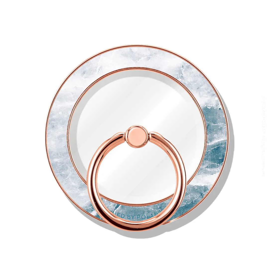 Icy - Rose Gold MagSafe Phone Grip and Ring Holder Stand