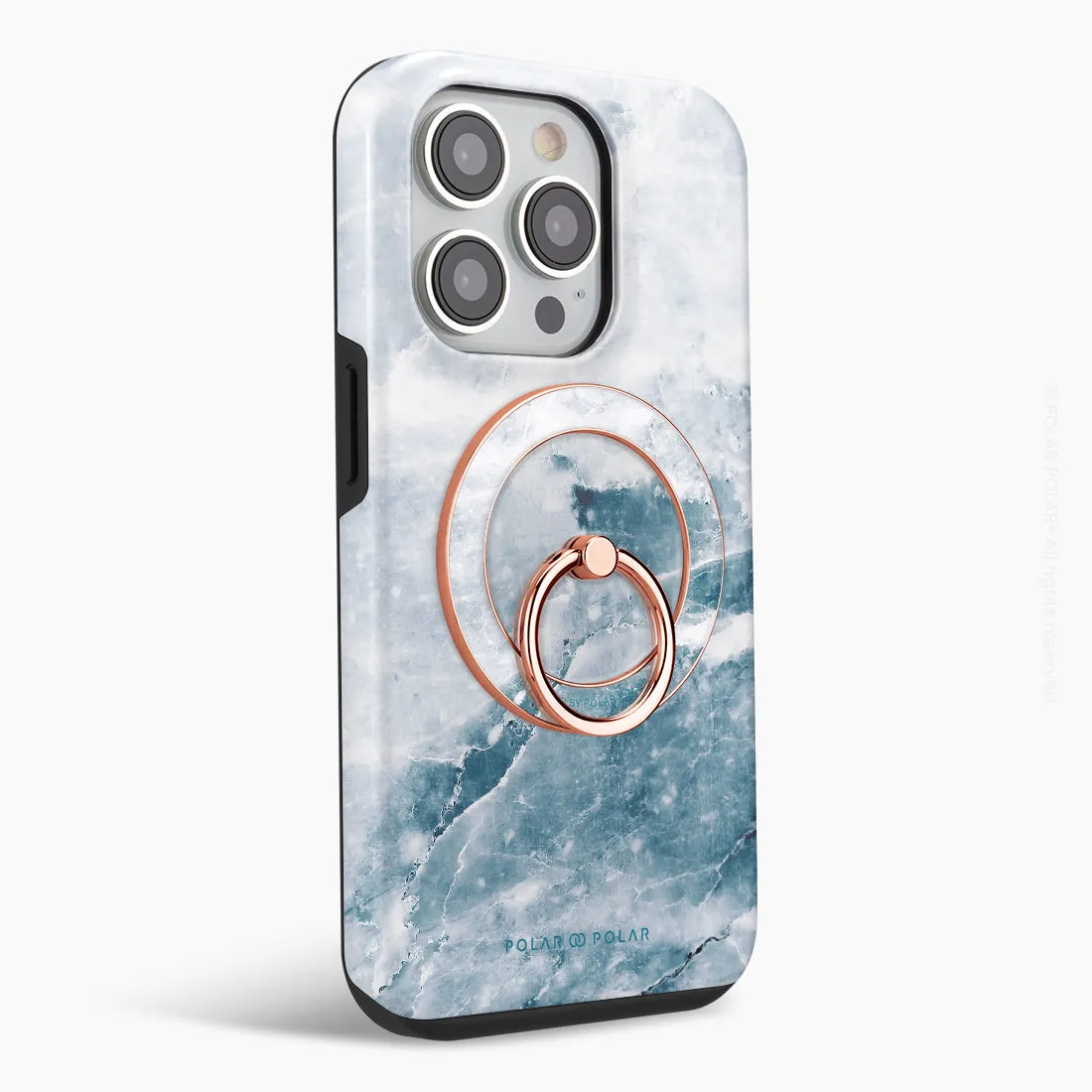 Icy - Rose Gold MagSafe Phone Grip and Ring Holder Stand