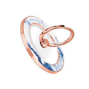 Indigo Vase - Rose Gold MagSafe Phone Grip and Ring Holder Stand