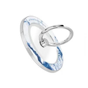 Indigo Vase - Silver MagSafe Phone Grip and Ring Holder Stand