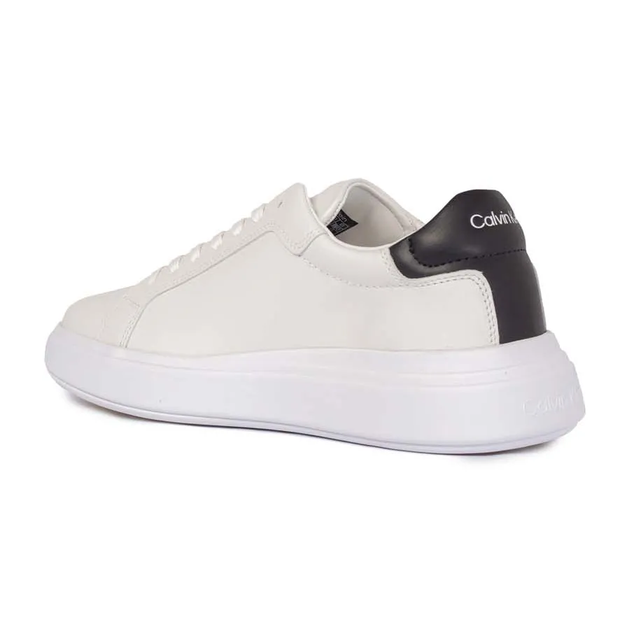 Lace-Up Leather Sneakers - White