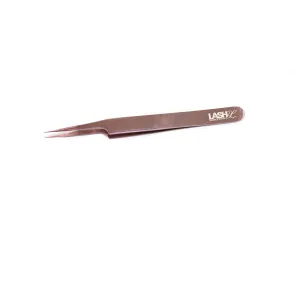 Lash Extension Curved Tweezer - Rose Gold