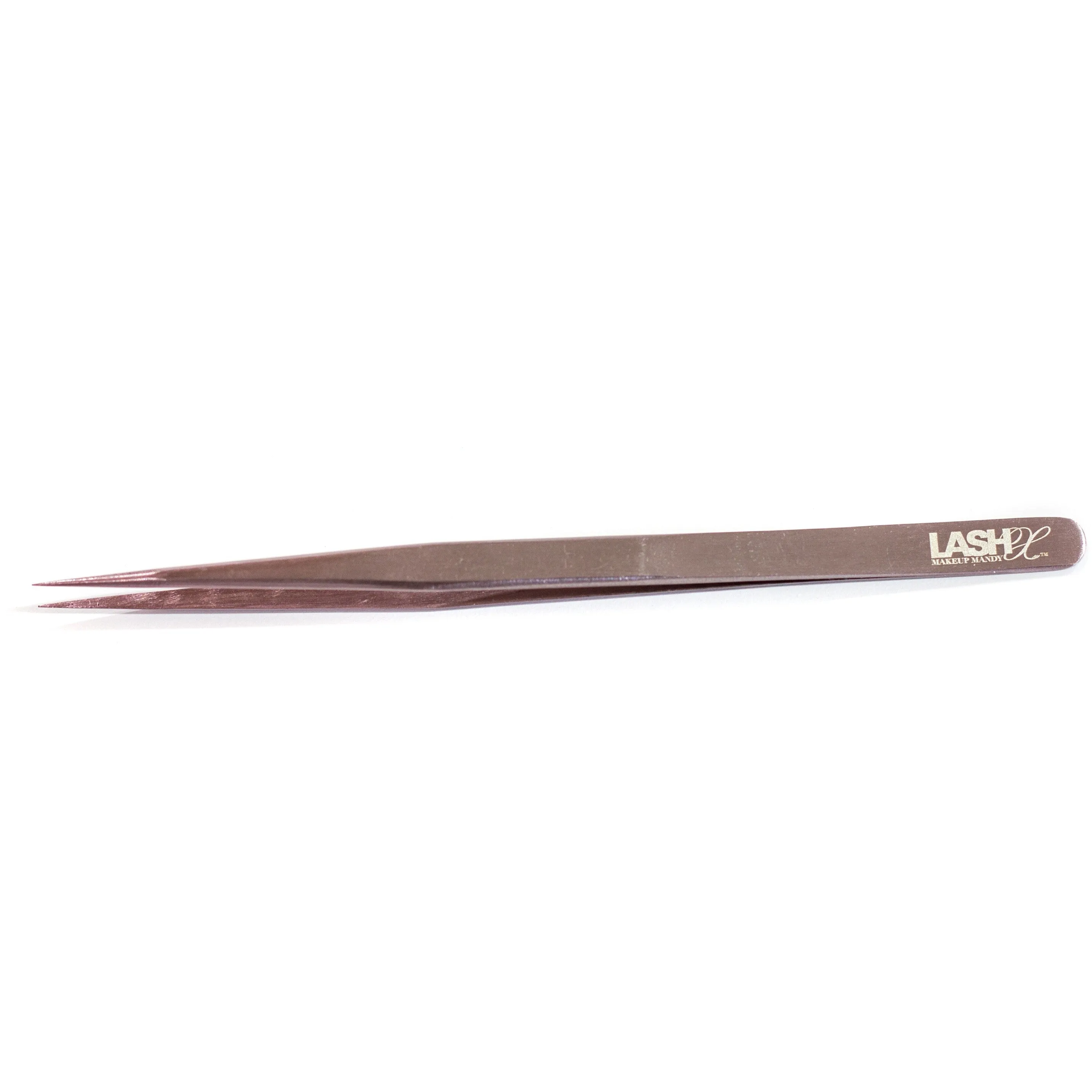 Lash Extension Straight and Narrow Tweezer - Rose Gold