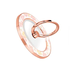 Light Pink Sakura - Rose Gold MagSafe Phone Grip and Ring Holder Stand