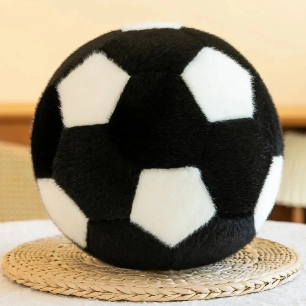 Lovely Ball Shape Soccer Ball Throw Pillow