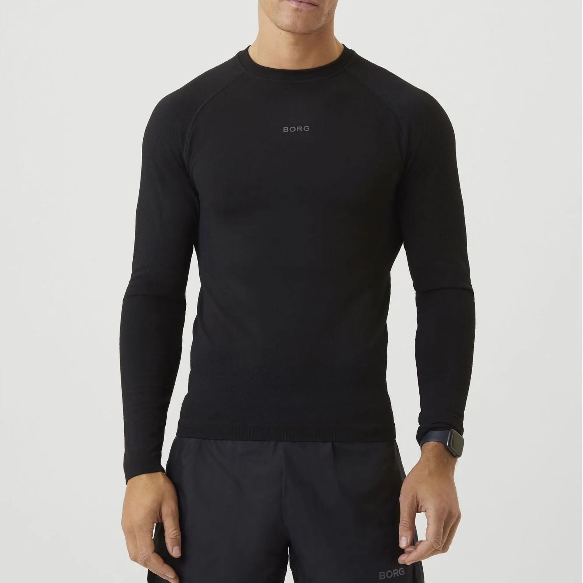 Mens Long Sleeve Running Breathable  T-Shirt for All Sports