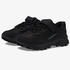 Merrell Kids Moab Speed Low A/C Sneaker (Little Kid/Big Kid)Black, Size 4.5, NWT