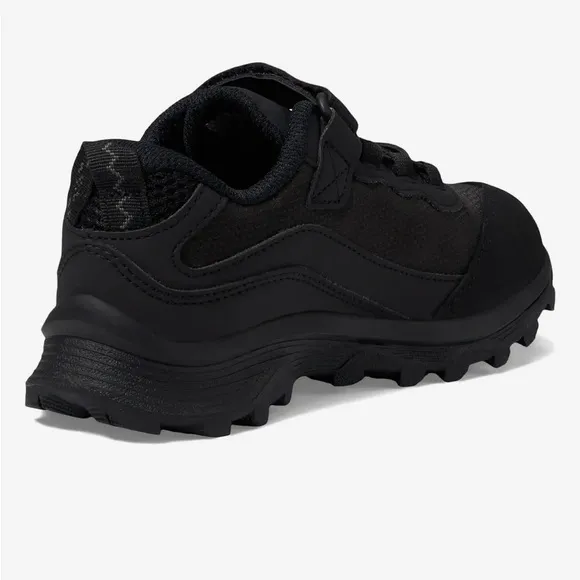 Merrell Kids Moab Speed Low A/C Sneaker (Little Kid/Big Kid)Black, Size 4.5, NWT
