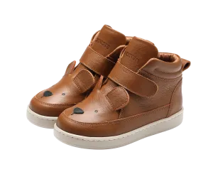 Mika Sneakers | Bear | Cognac Leather