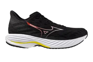 Mizuno Wave Rider 28 (2E Width) - Black/White/Evening Primrose (Mens)