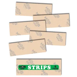 Mob Grip Tape 9in x 3.25in Clear Grip Strips Bg/5