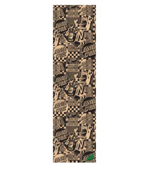 Mob Grip Tape 9in x 33in SC Flier Collage Hand Clear Sheet