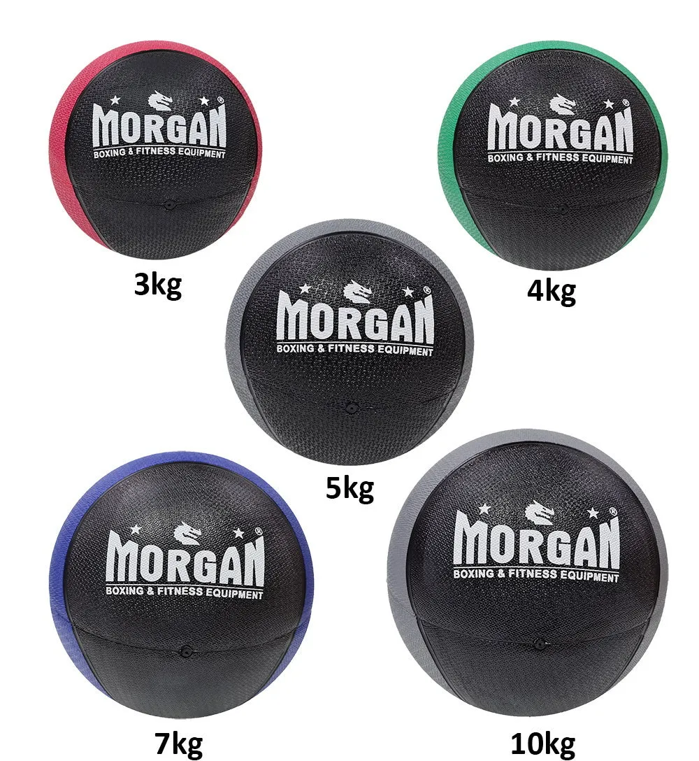 Morgan Rubber Medicine Balls | Commercial Grade [3kg - 10kg]