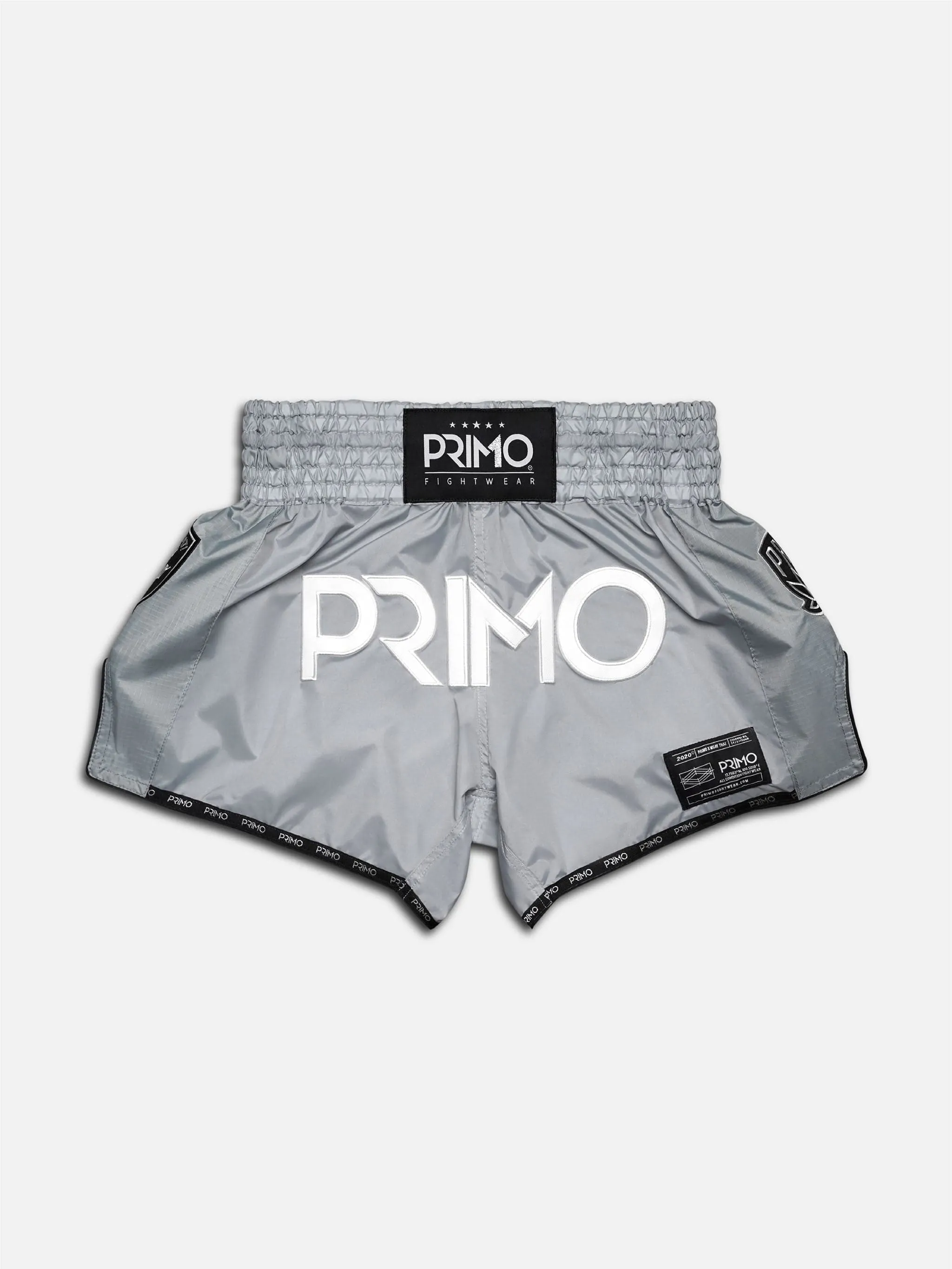 Muay Thai Shorts - Super Nylon - Hammerhead Grey