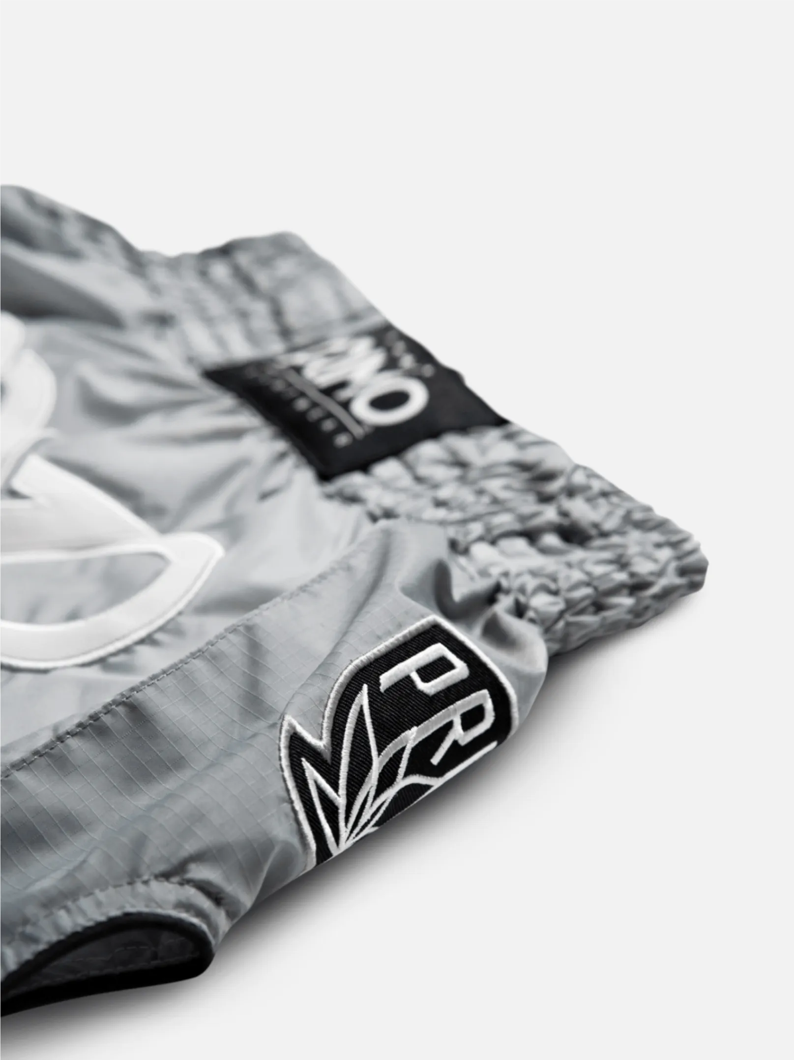 Muay Thai Shorts - Super Nylon - Hammerhead Grey