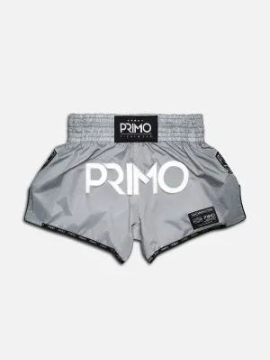 Muay Thai Shorts - Super Nylon - Hammerhead Grey