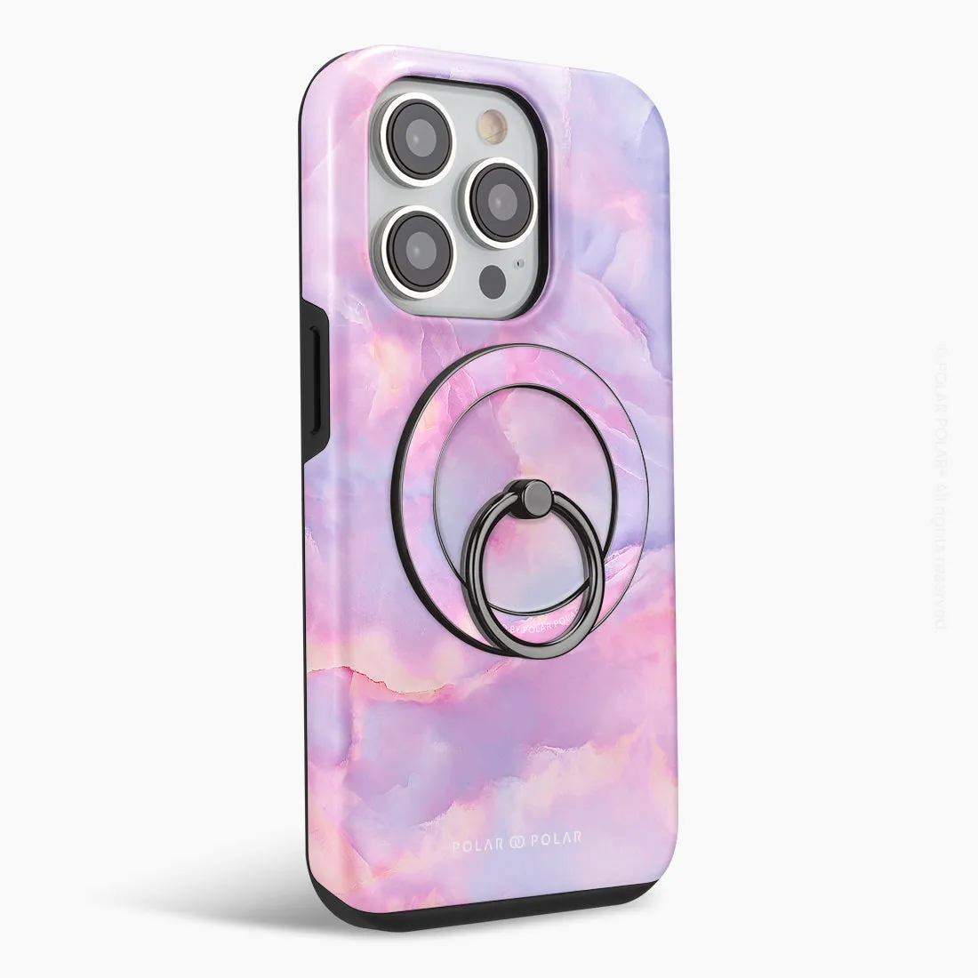 Mythical Sky - Black MagSafe Phone Grip and Ring Holder Stand