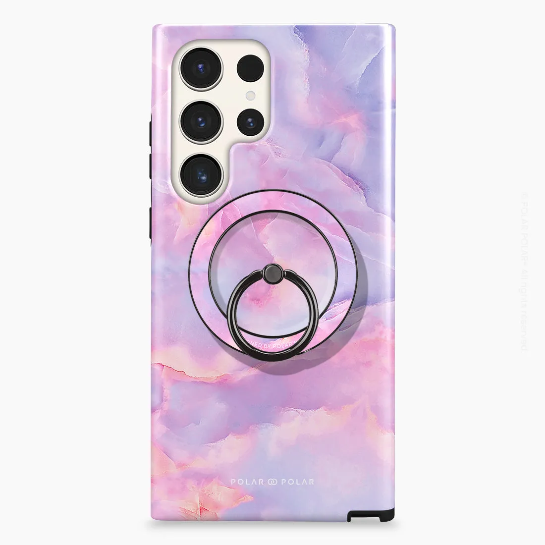 Mythical Sky - Black MagSafe Phone Grip and Ring Holder Stand