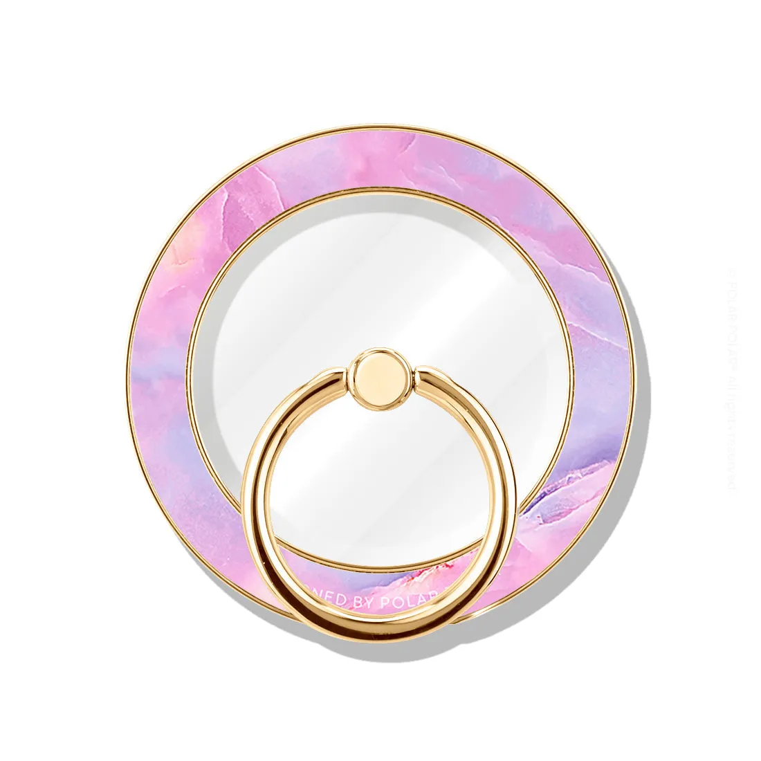 Mythical Sky - Golden MagSafe Phone Grip and Ring Holder Stand