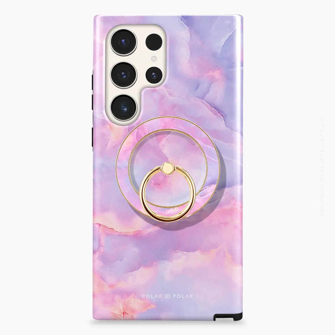 Mythical Sky - Golden MagSafe Phone Grip and Ring Holder Stand