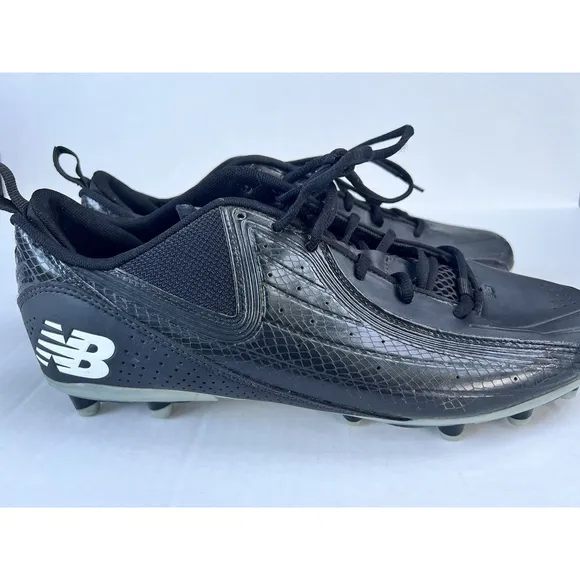 New Balance Team Mens Football Speed Cleats MF89K Black Low Rise Size 13