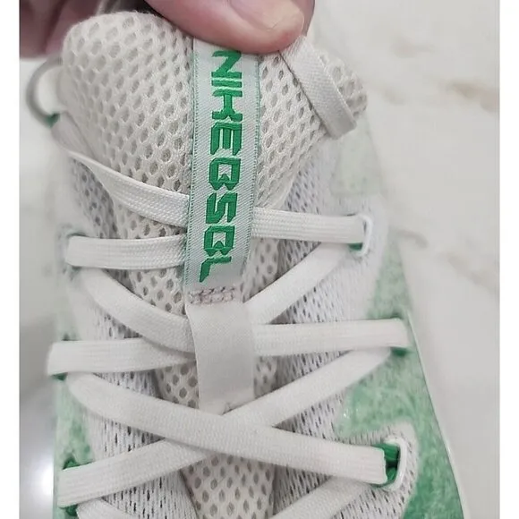 Nike Lunar Vapor Ultrafly Elite Baseball Cleats Green White 852686-303 Men's 13