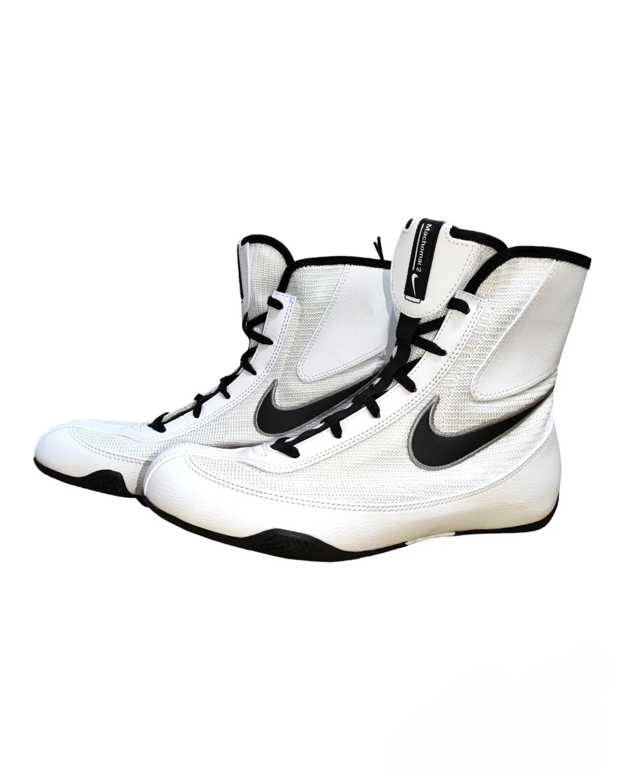 Nike Machomai 2 Boxing Shoes [White/Black Wolf Gray]