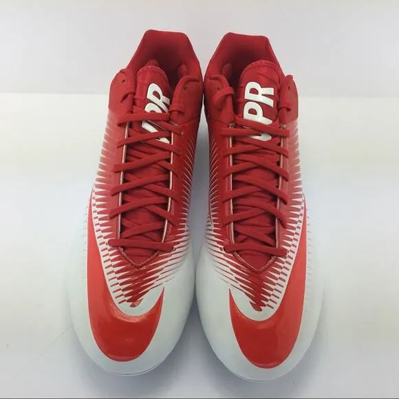 Nike Mens Vapor Speed 2 Football Cleats Orange White Size 15 Brand New
