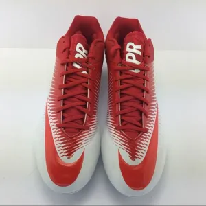 Nike Mens Vapor Speed 2 Football Cleats Orange White Size 15 Brand New