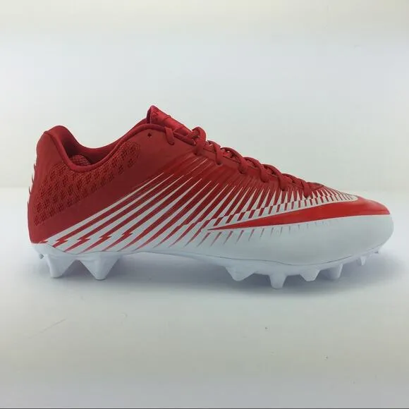 Nike Mens Vapor Speed 2 Football Cleats Orange White Size 15 Brand New