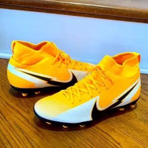 NIKE MERCURIAL SUPERFLY 7 PRO FG SOCCER CLEATS Sz 6Y Unisex,Preloved Condition!!