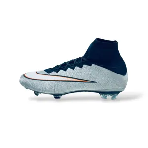 Nike Mercurial Superfly IV CR7 Silverware - Silver / Obsidian / Orange FG