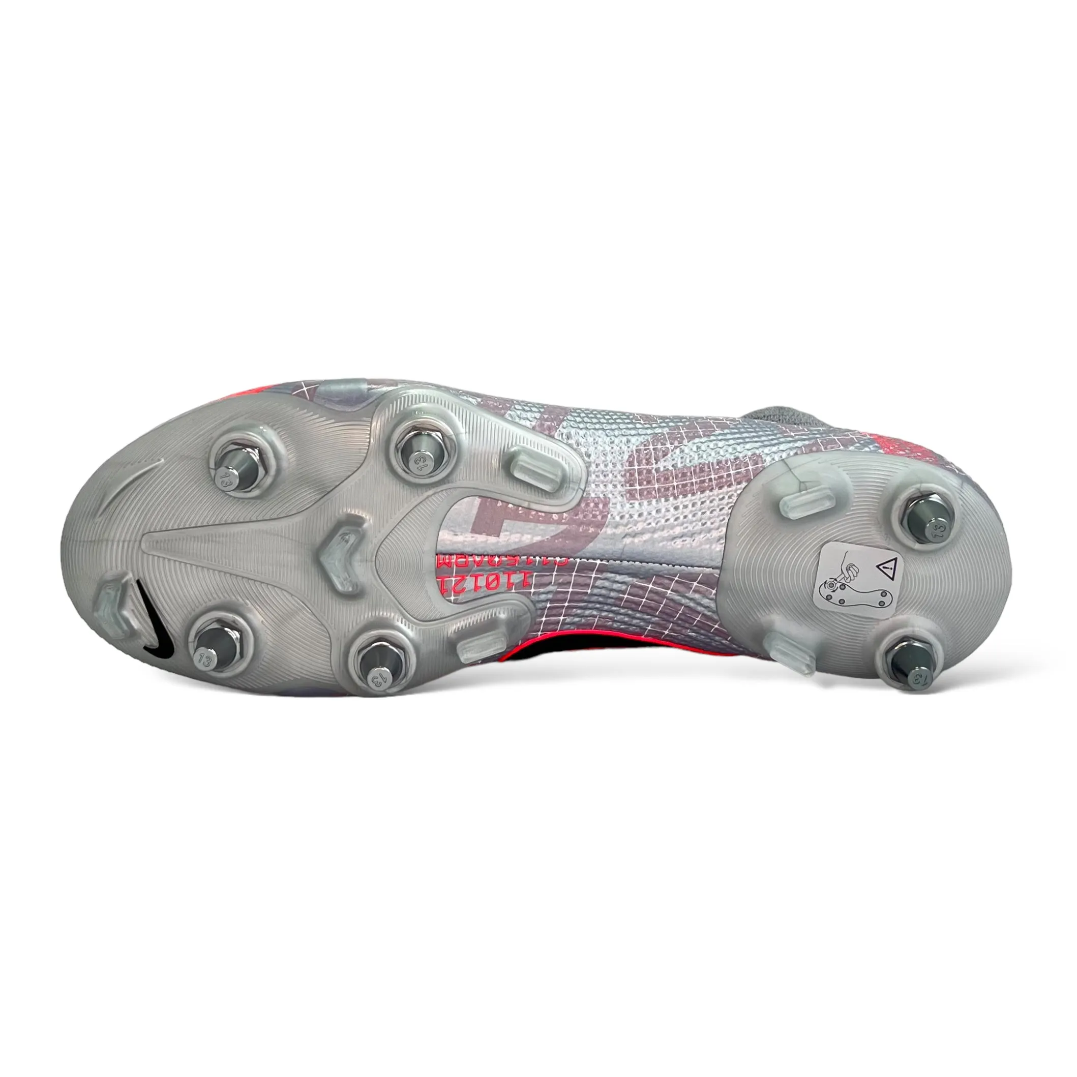 Nike Mercurial Superfly VII Elite FG - Silver/Red