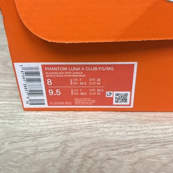 NIKE PHANTOM LUNA 2 CLUB MG HIGH-TOP SOCCER CLEATS - 8