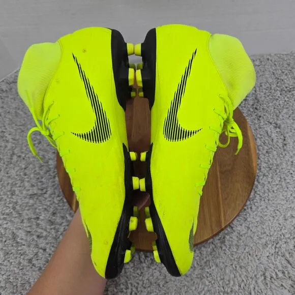 Nike Superfly 6 Academy FG/MG Volt Black Soccer Cleats Mens 11.5 AH7362-701