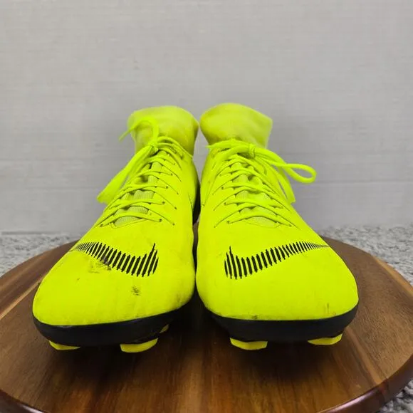 Nike Superfly 6 Academy FG/MG Volt Black Soccer Cleats Mens 11.5 AH7362-701