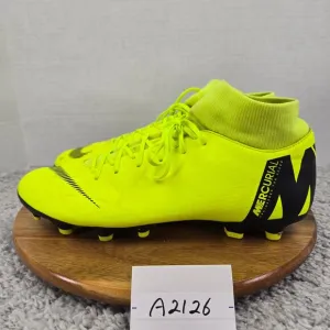 Nike Superfly 6 Academy FG/MG Volt Black Soccer Cleats Mens 11.5 AH7362-701