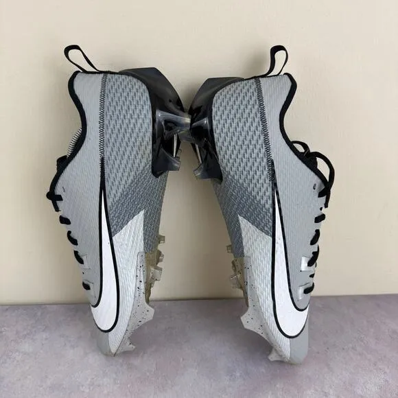 Nike Vapor Edge Speed 360 2 Football Cleats Grey Black DA5455-002 Men's Sz 13