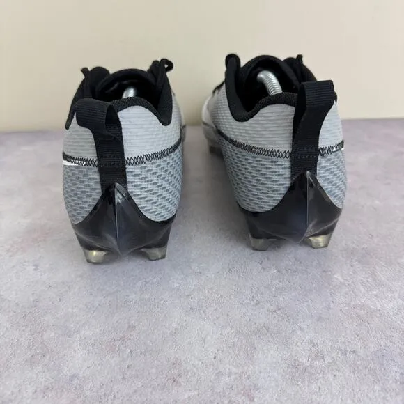 Nike Vapor Edge Speed 360 2 Football Cleats Grey Black DA5455-002 Men's Sz 13