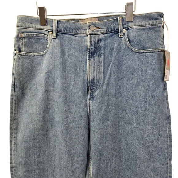 NWT Everlane The Way High Jeans In Light Indigo Size 33
