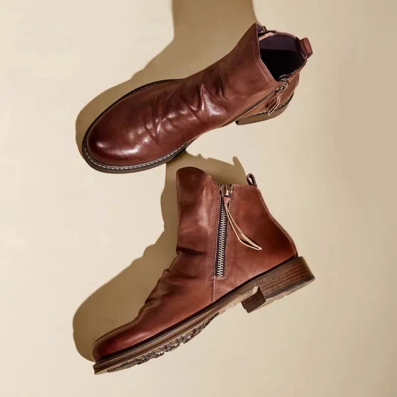Oliver - Leather Chelsea Boots