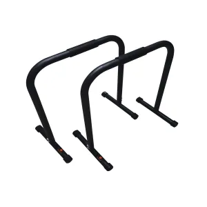 Parallel Fitness Bars Black H72cm X2