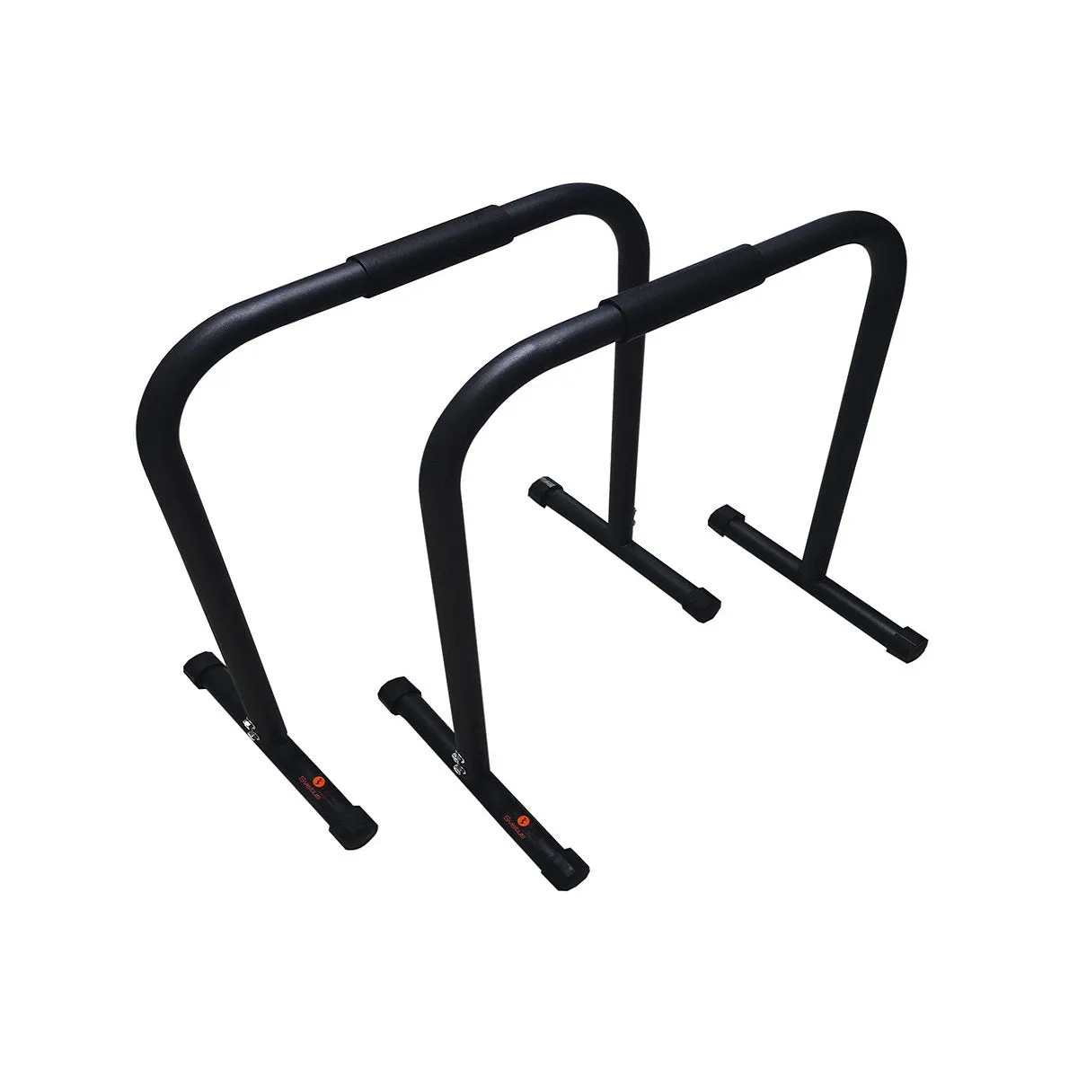 Parallel Fitness Bars Black H72cm X2