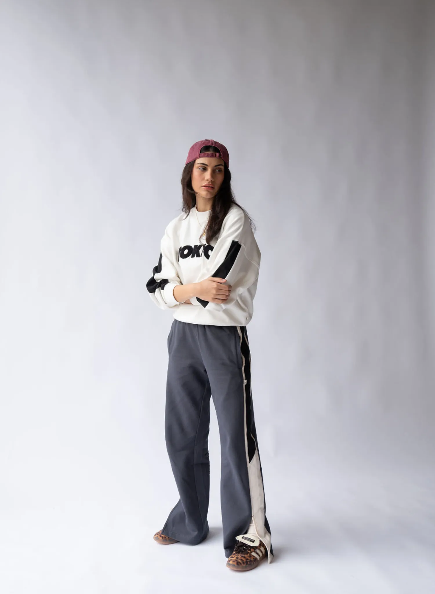 Parisienne Trackpant in Noir