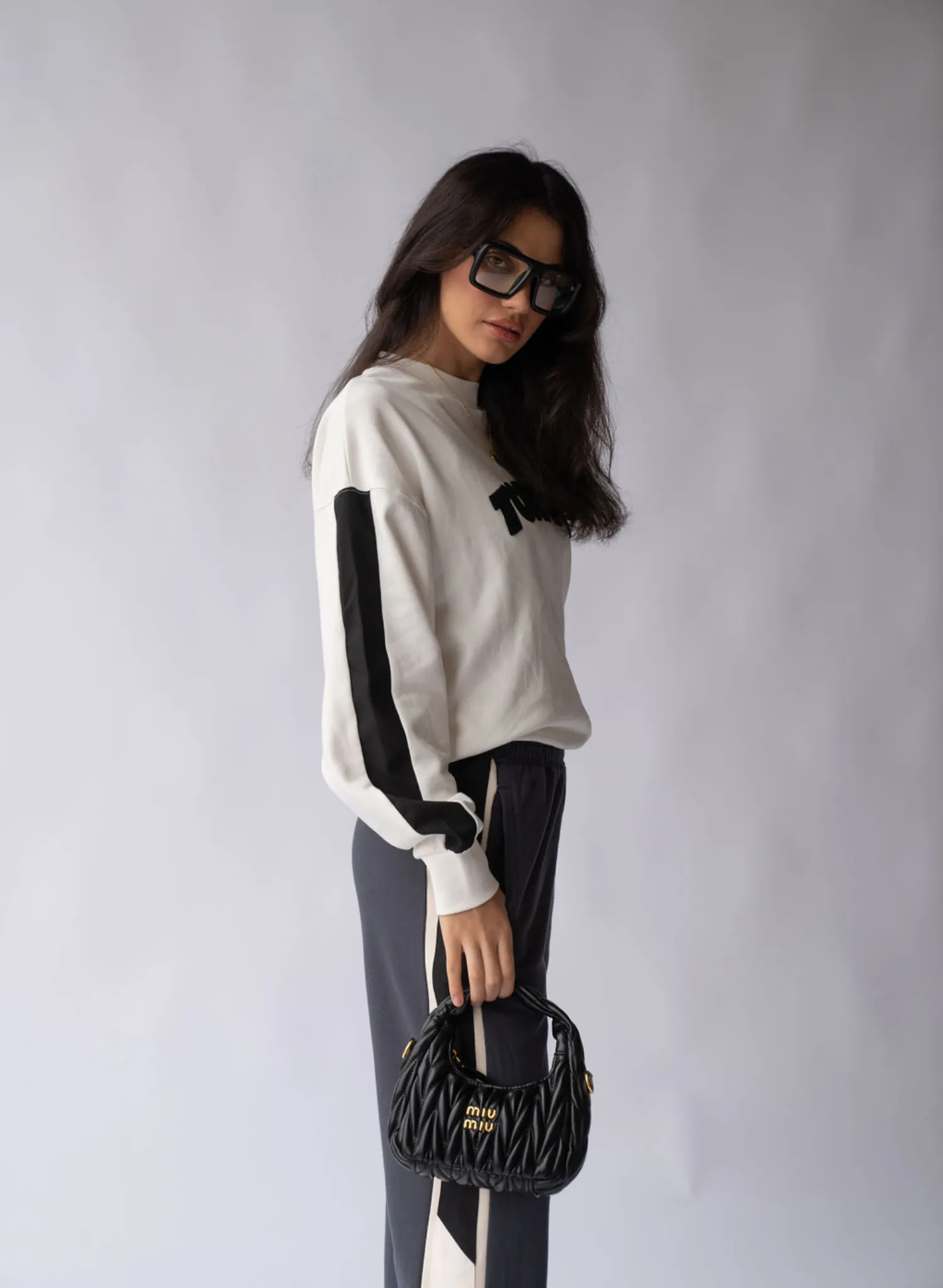 Parisienne Trackpant in Noir