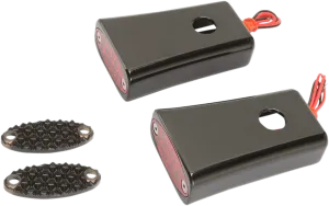 Pro-One Performance 909106BR Fender Strut Marker Light - Red LED - Black