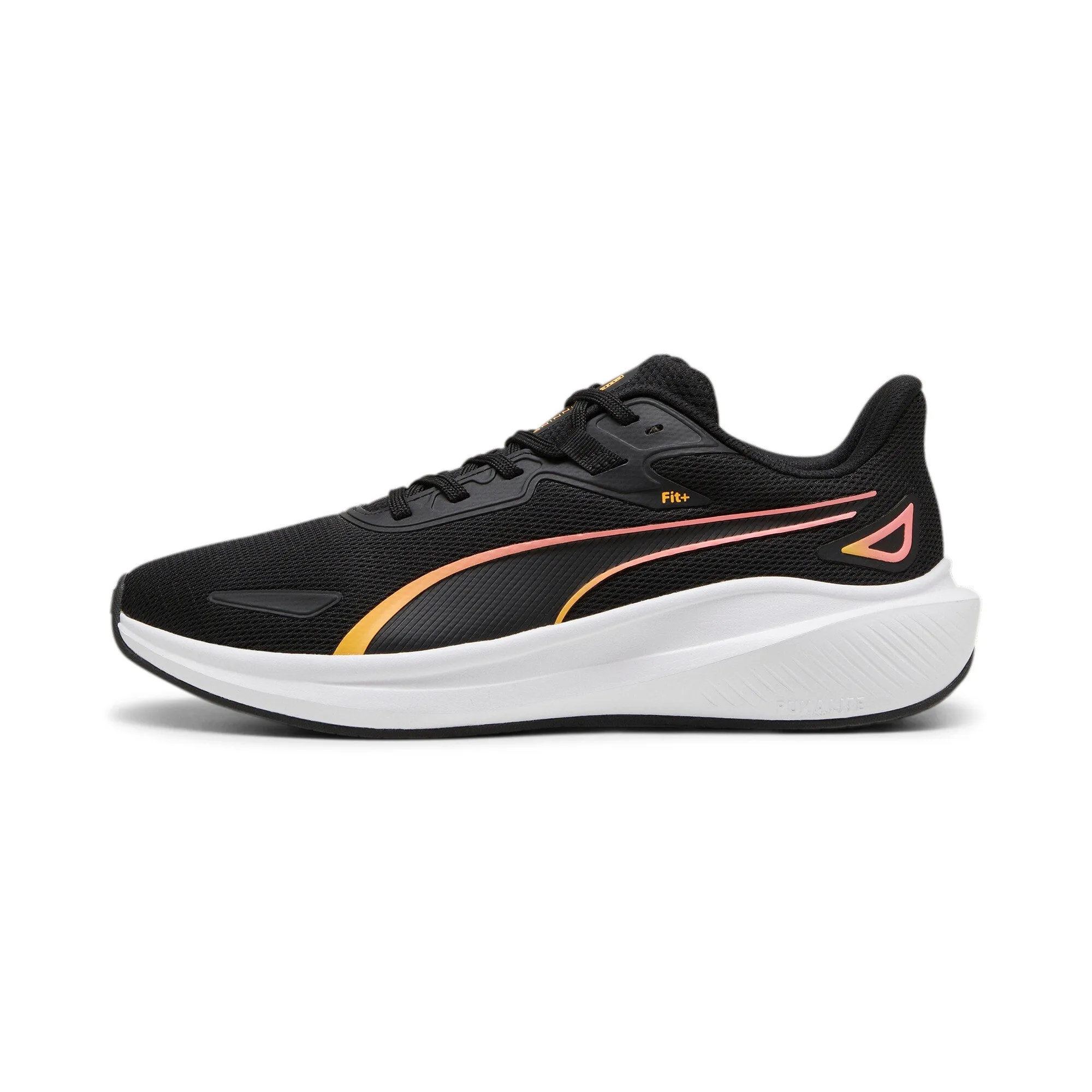 Puma Skyrocket Lite Unisex Running Shoe - Black/Sun Stream