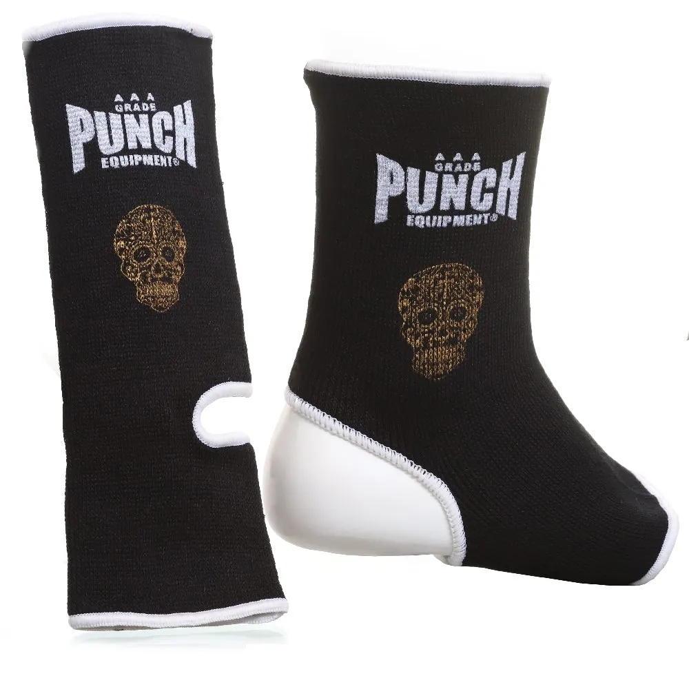 Punch Equipment COLLECTORS ITEM Gold Skull Punch Muay Thai Tattoo Anklets