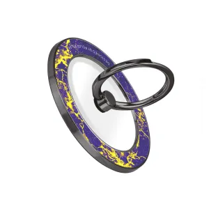 Purple Night - Black MagSafe Phone Grip and Ring Holder Stand