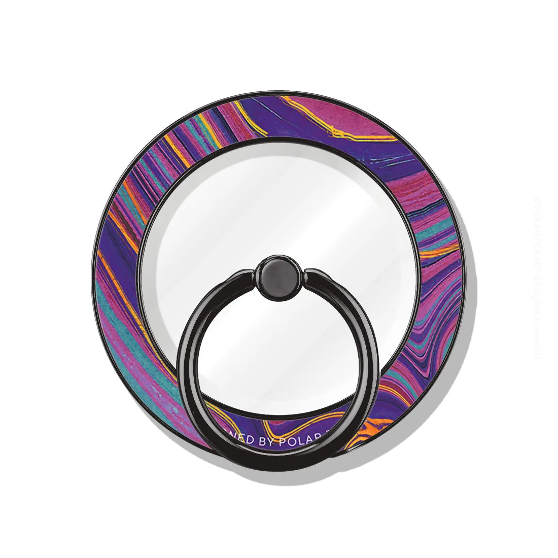 Rhythm in the Desert - Black MagSafe Phone Grip and Ring Holder Stand
